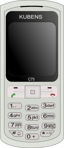 Einfaches Handy Vektor-ClipArt