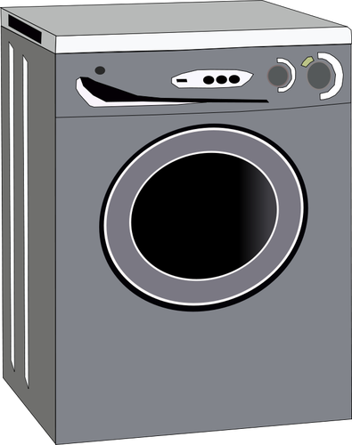 Desenho vetorial de máquina de lavar roupa