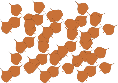 Frunze de toamna ilustraţia vectorială