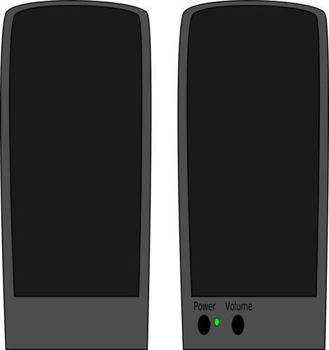 Image vectorielle de haut-parleurs
