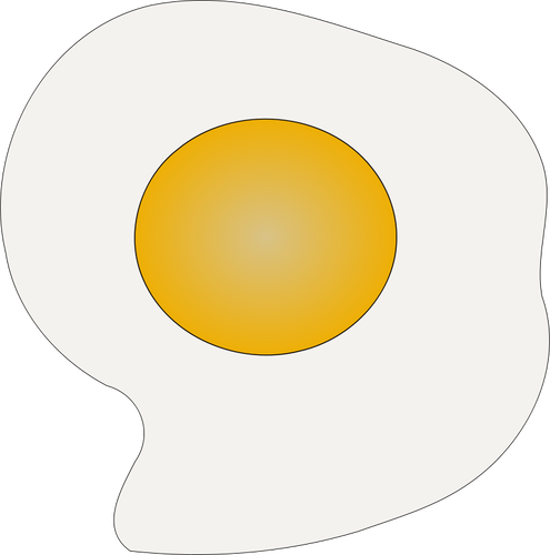 Imagen vectorial de huevo
