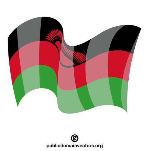 Flagge des Bundesstaates Malawi
