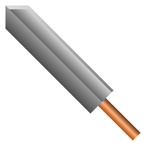 Ilustração do vetor de espada