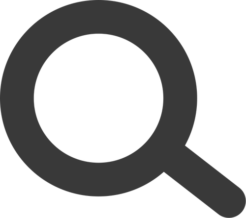 Vector clip art of minimal design search icon