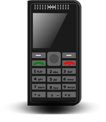 Mobiltelefon vektor image