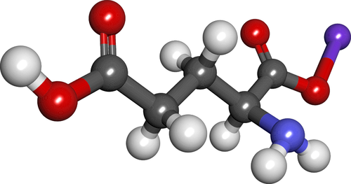 Molecula chimica grafica 3d
