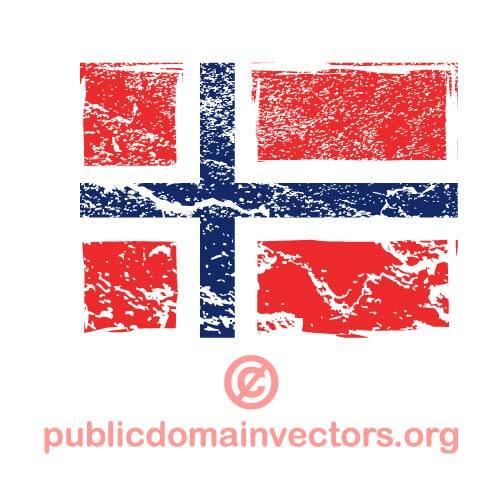 Flaga norweski