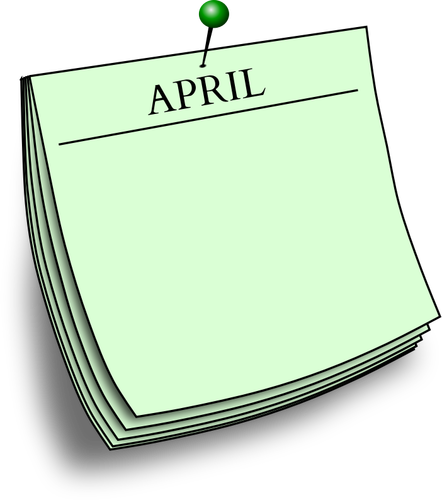 Monatliche Hinweis - April