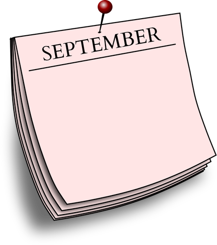 مذكرة شهرية - سبتمبر