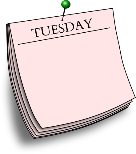 Pink Tuesday note
