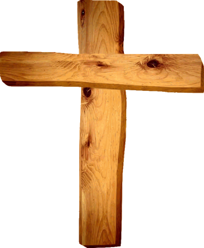 Vieille croix robuste