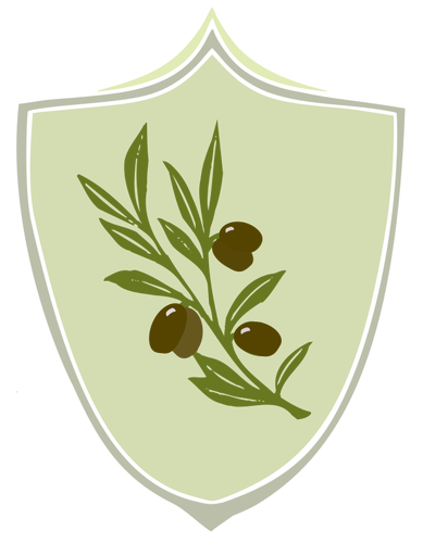 Capa de brazos de oliva