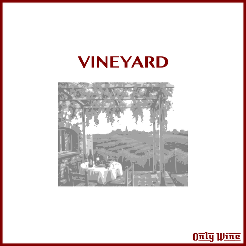 Romantisk wineyard