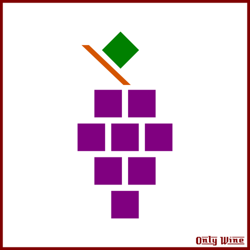 Logotipo de uvas