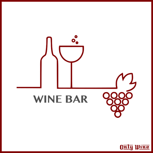 شعار شريط النبيذ