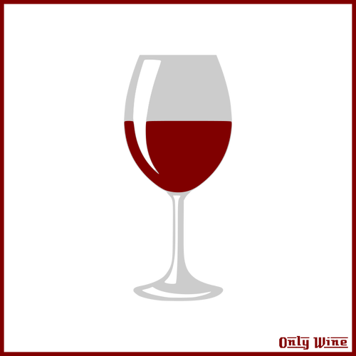 Mezzo bicchiere di vino
