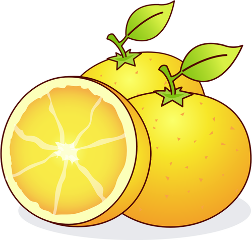 Sappige sinaasappelen