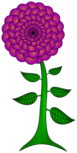 Paisley flower