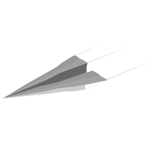 Papier vliegtuig afbeelding