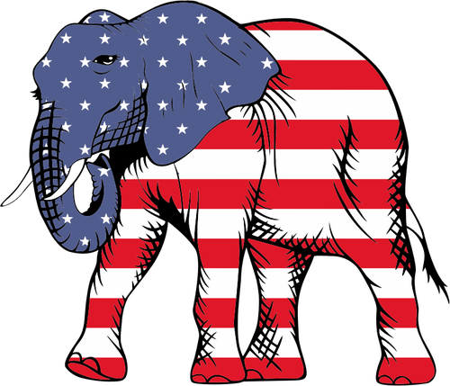 Patriotyczne słoń