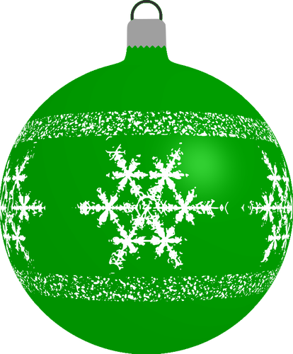 緑のクリスマス装飾