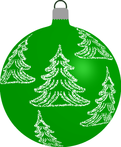 Bola Navidad verde