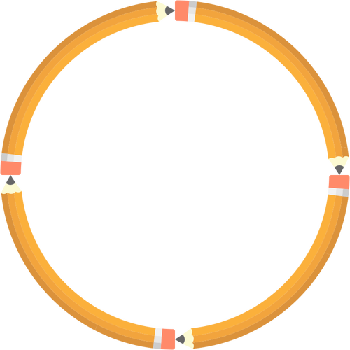 Карандашом круг