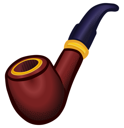 色の喫煙パイプ