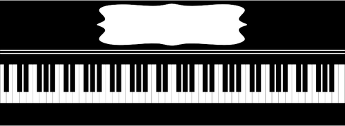 Klavier-Tastatur