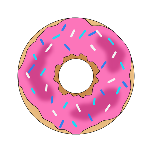 핑크 도넛