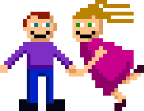 Pixel couple