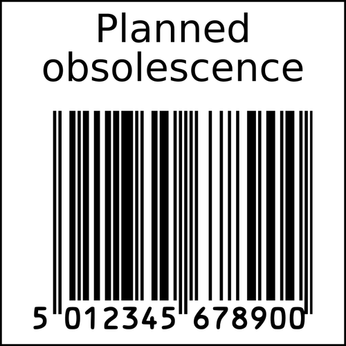 Planned obsolescence barcode