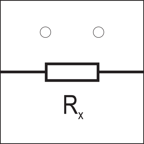 Bloco de resistor plug-in