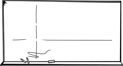 Desenho vetorial de quadro-negro
