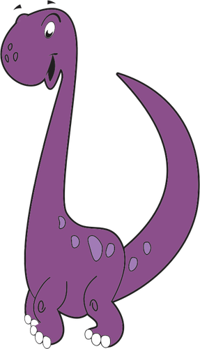 Dinozaur violet