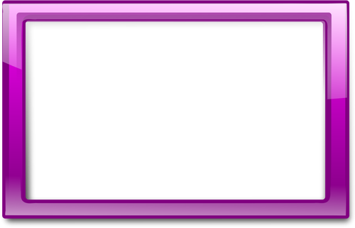 Глянцевый прозрачный фиолетовый кадр векторной графики