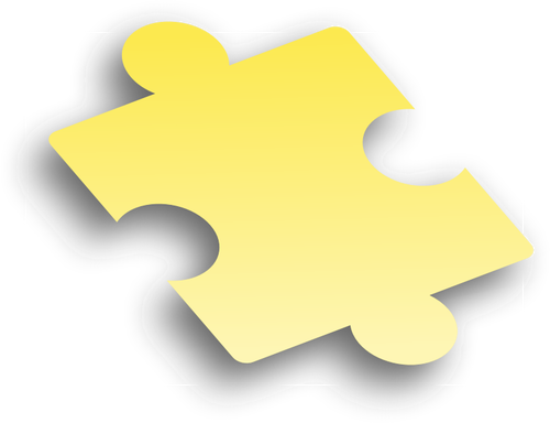 Gele puzzel