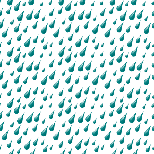 雨の滴のパターン