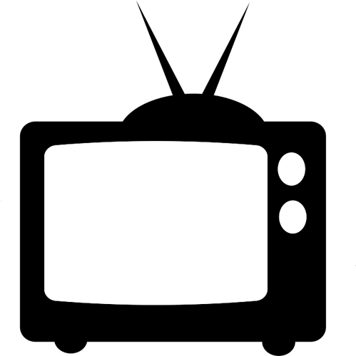 TV silhouet
