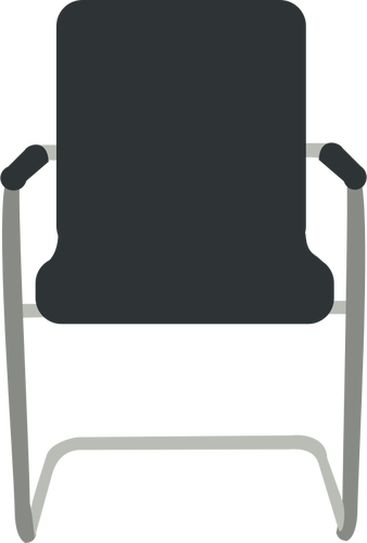 Illustrazione vettoriale di scrivania sedia