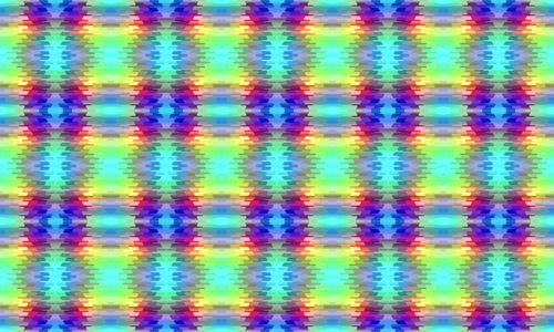 Symmetrische Tapete in Farben