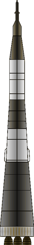 Imagen de cohete gris