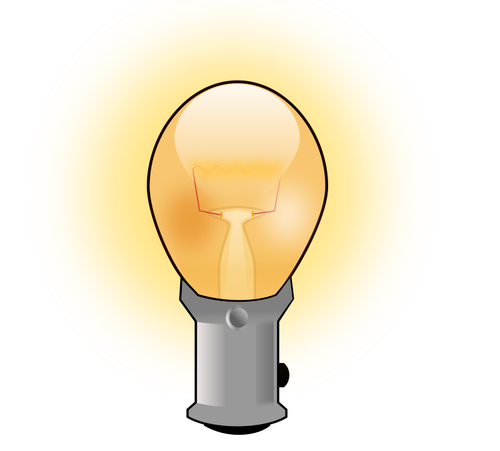 Light bulb vector afbeelding