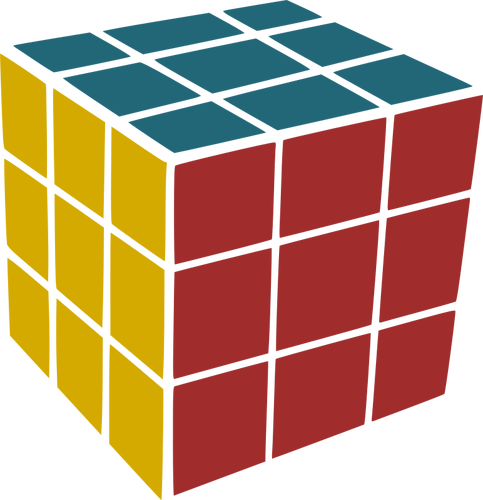Prediseñadas cubo principal vector