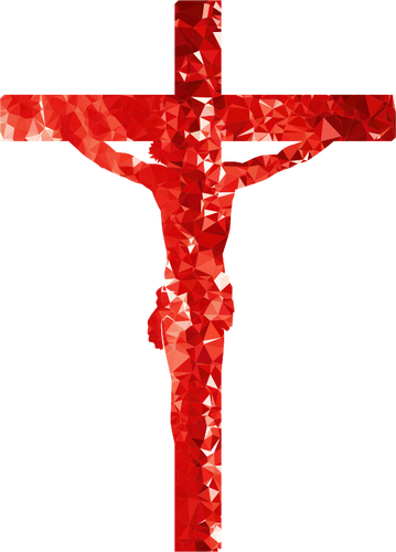 Crucifix de rubis