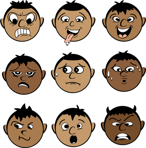 Expressões de emoticon