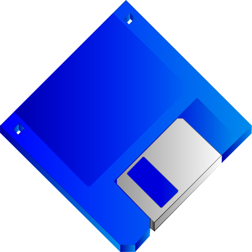 Гибкий диск без метки векторное изображение