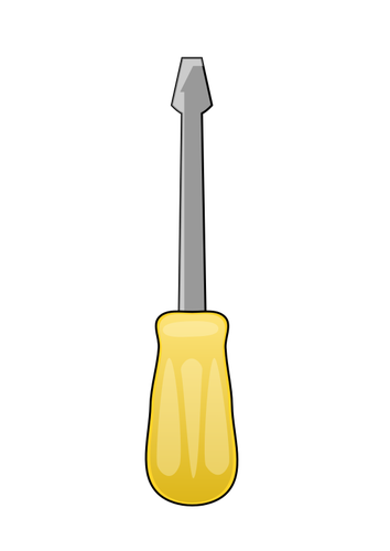 黄色螺丝刀