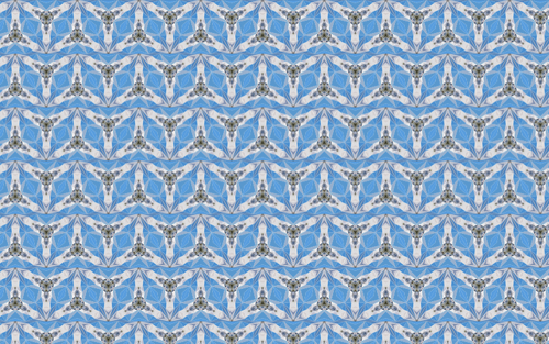 Blauwe geometrische patroon