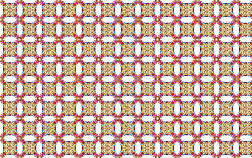 Bloemrijke kleurrijke patroon